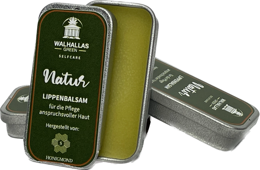 Walhallas Green x Honigmond Lippenbalsam "Natur"